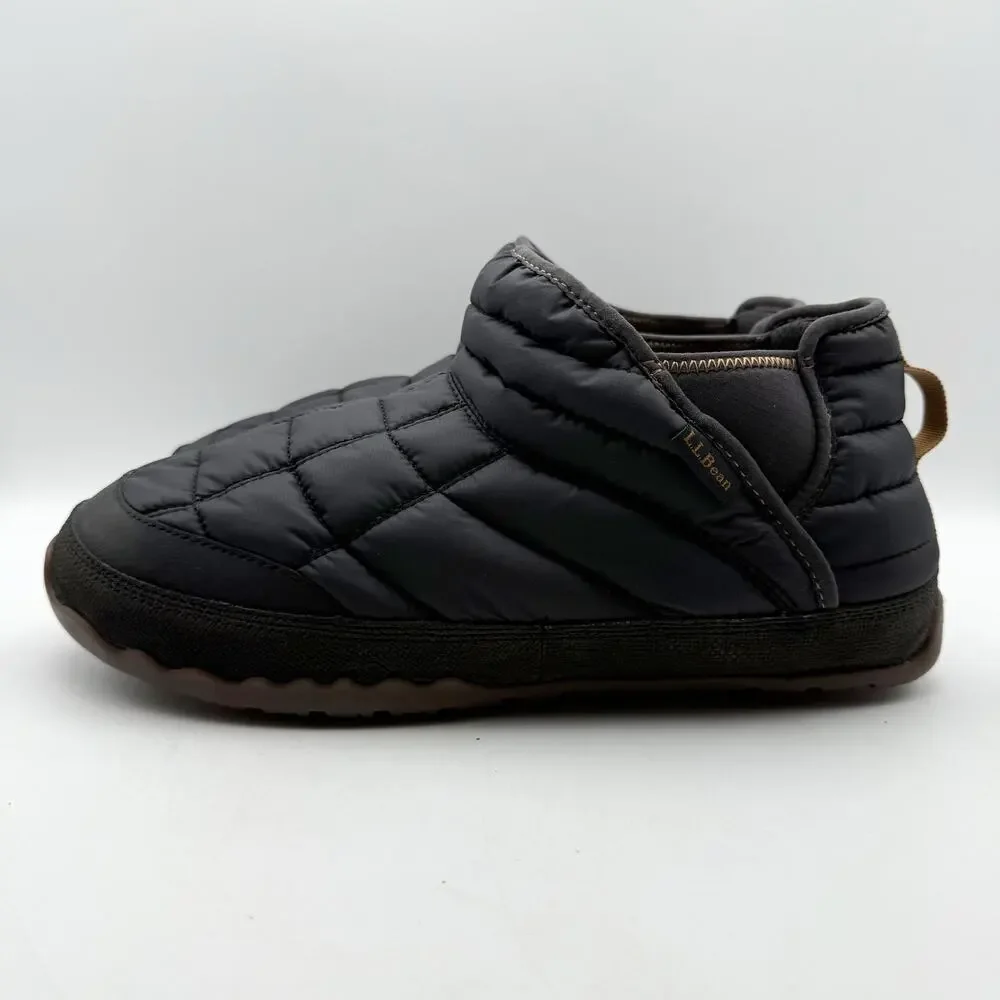 L.L.Bean Mens Mountain Classic Quilted ll Ankle Boots US 10 M Black NWOB